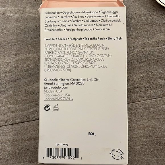 NEW Jane Iredale Getaway Eye Shadow Kit - Picture 3 of 7